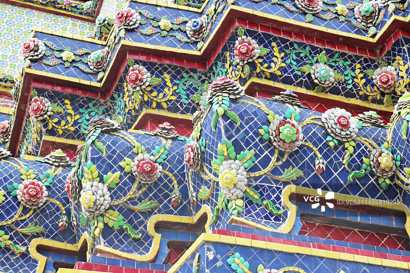 泰国曼谷的卧佛寺图片素材