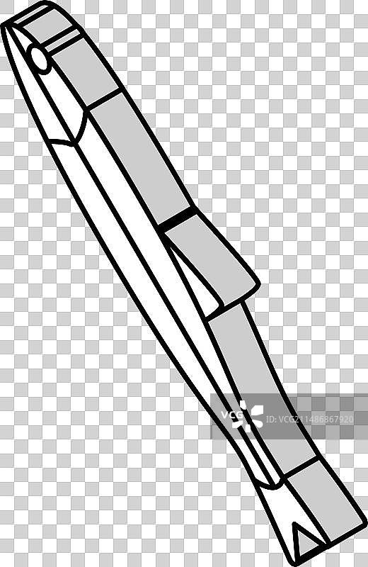 日式凤尾鱼2.5D图标图片素材