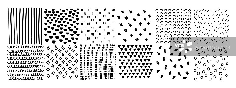 手绘铅笔纹理图案素材图片素材