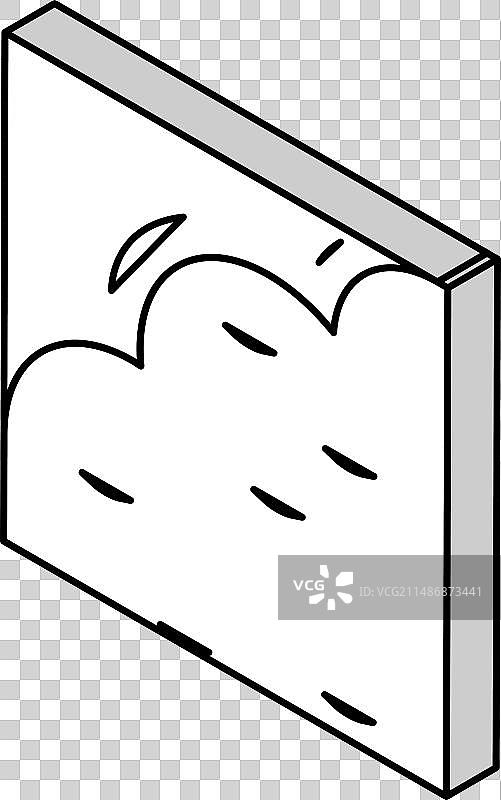 2.5D印度橡胶图标图片素材