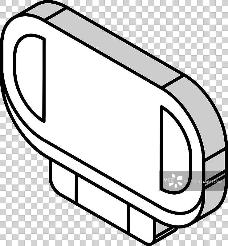 2.5D新生儿体重秤图标图片素材