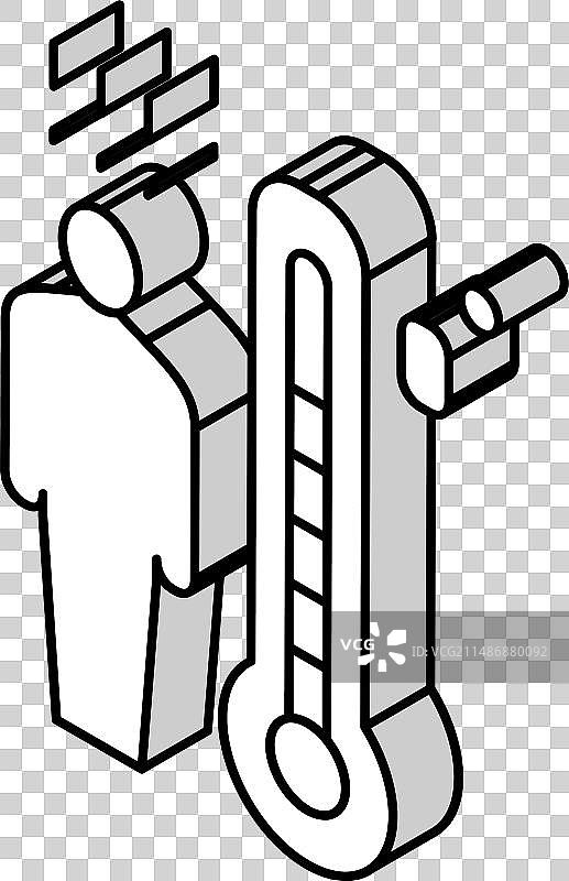 耐高温2.5D图标图片素材