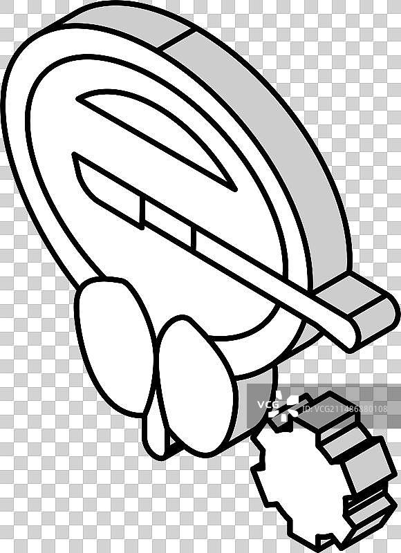 膀胱外科手术2.5D图标图片素材