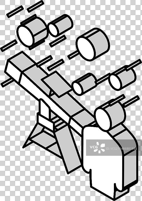 天文学家通过望远镜观测星星图片素材