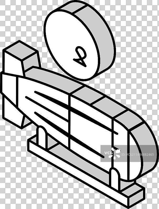 2.5D氢弹图标图片素材