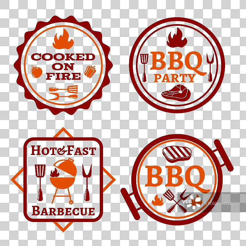 烧烤Logo图片素材