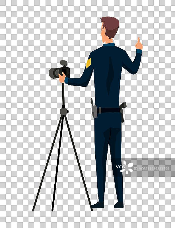 警察局雇员或警察图片素材