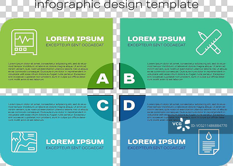 地形图地震仪油滴线条组合图片素材