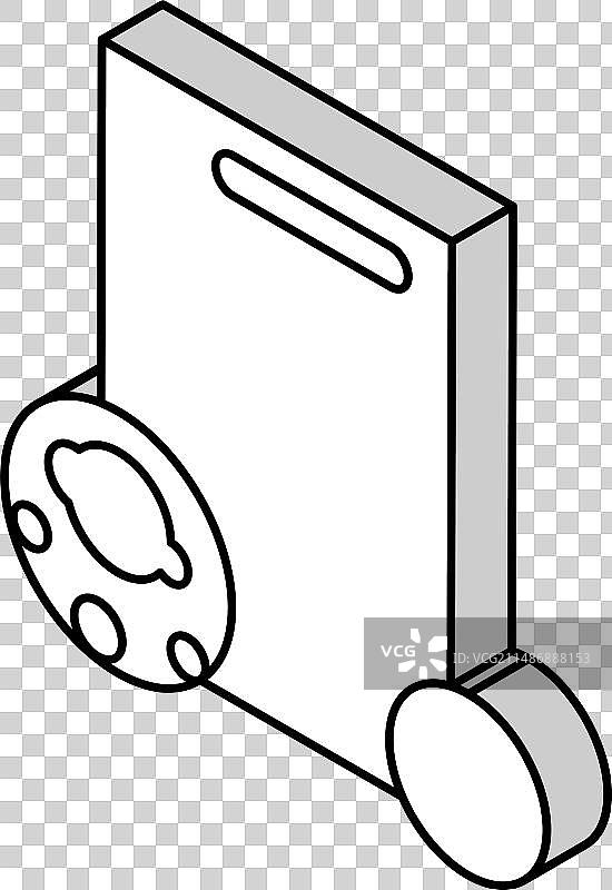 皮肤癌项目2.5D图标图片素材