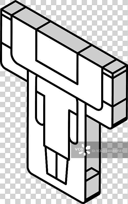 2.5DCT扫描放射科图标图片素材