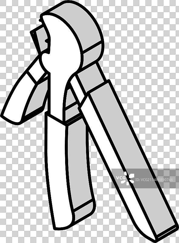 分步压接器2.5D图标图片素材