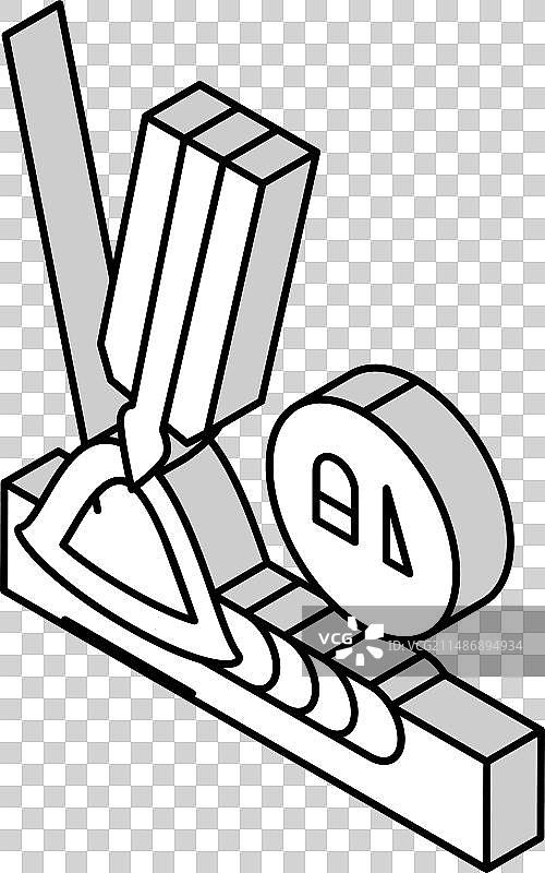 铝焊接2.5D图标图片素材