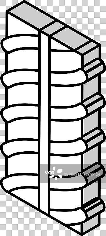 金属钢筋2.5D图标图片素材