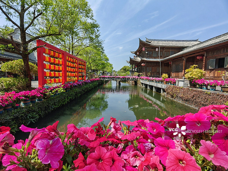 和顺古镇云南腾冲和顺古镇图片素材