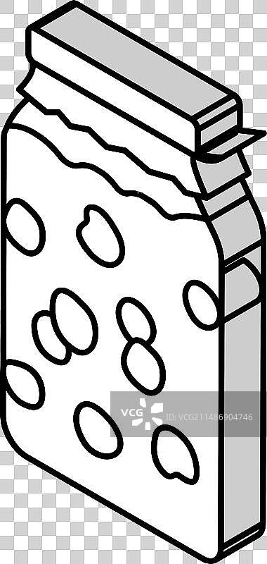 2.5D樱桃酱等距图标图片素材