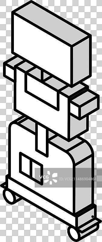 2.5D医疗放射超声扫描仪图片素材