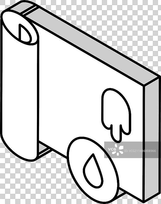 防水壁纸2.5D图标图片素材