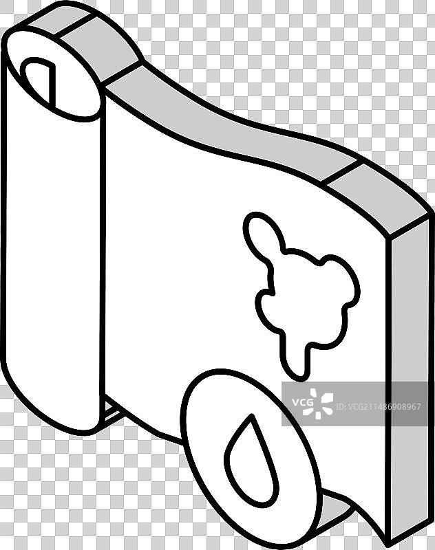 不防水壁纸2.5D图标图片素材