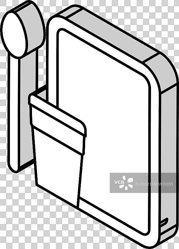 塑料餐具2.5D图标图片素材