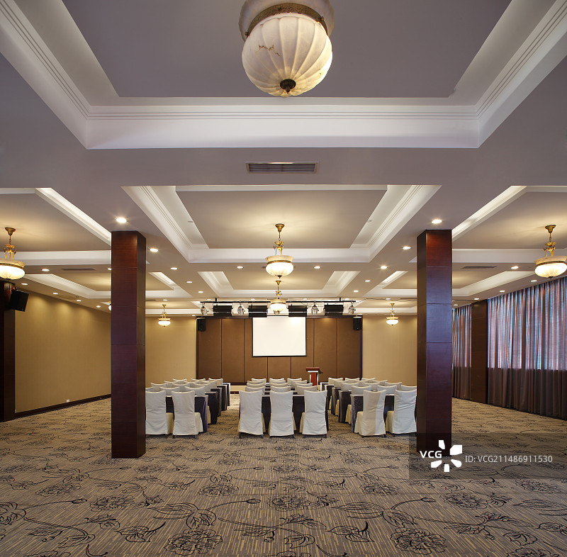 星级酒店会议室图片素材