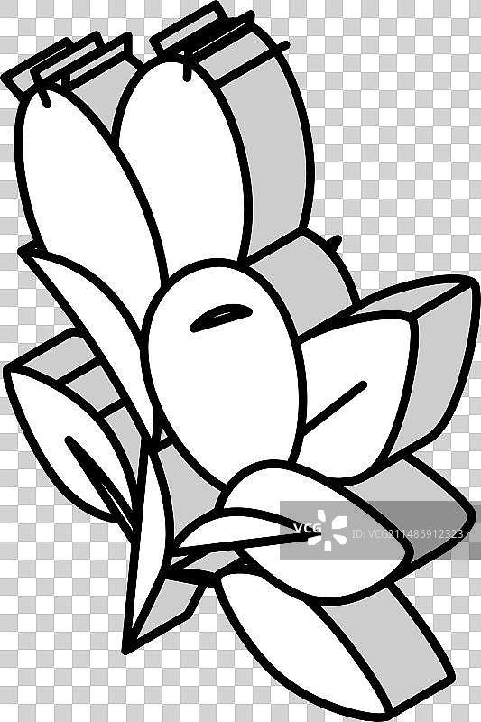 玫瑰果香薰2.5D图标图片素材