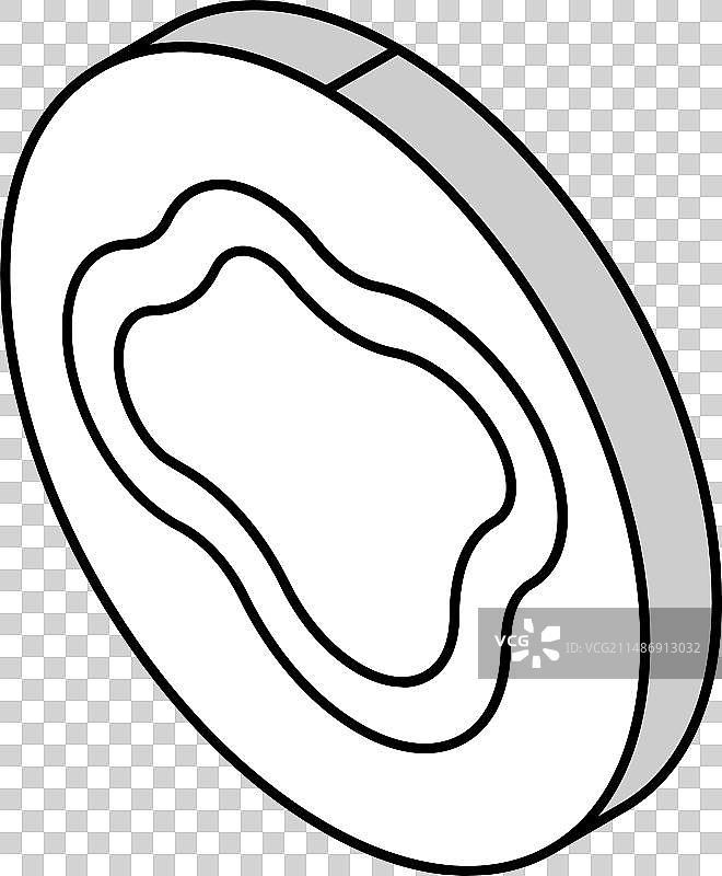 皮肤淤青2.5D图标图片素材