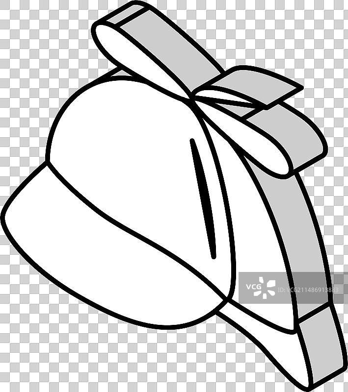 猎鹿帽2.5D图标图片素材