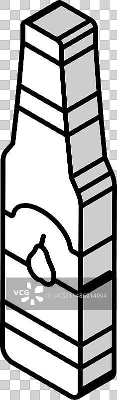 梨味苹果酒2.5D图标图片素材