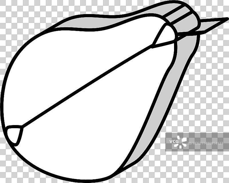 2.5D梨图标图片素材