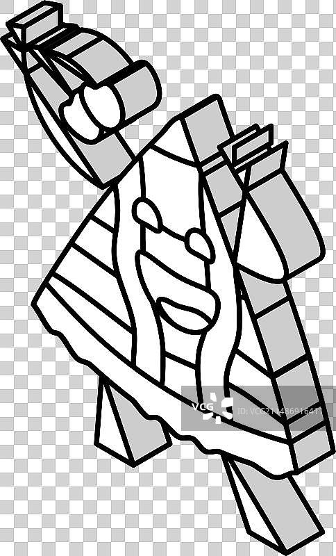 樱桃派甜点角色2.5D图标图片素材