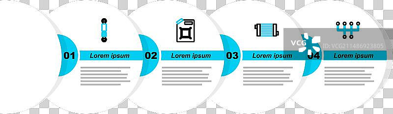 线齿轮、汽车换挡器和散热器冷却系统图片素材