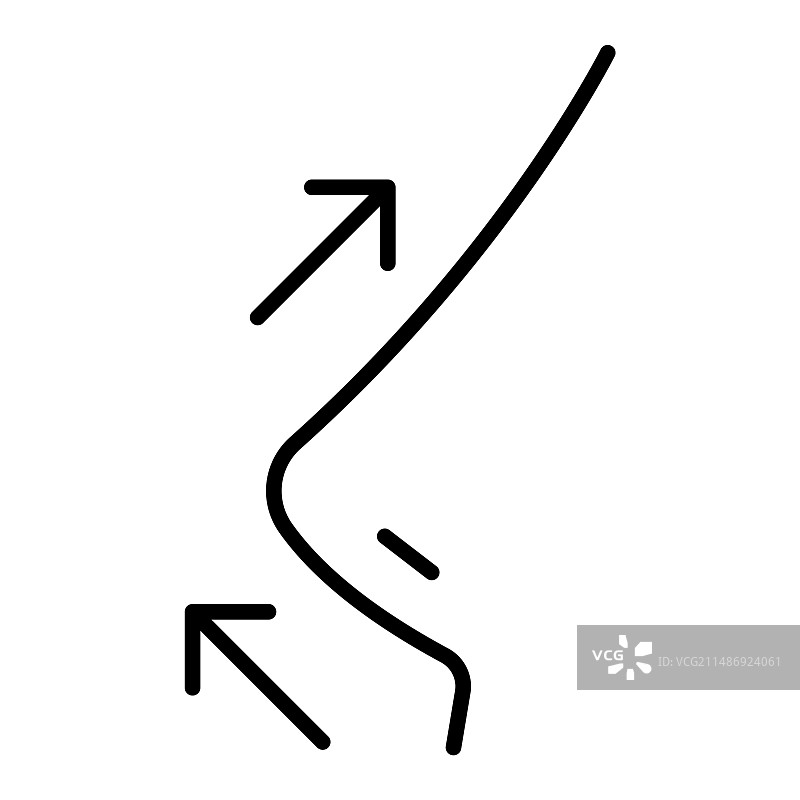 隆鼻手术图标图片素材