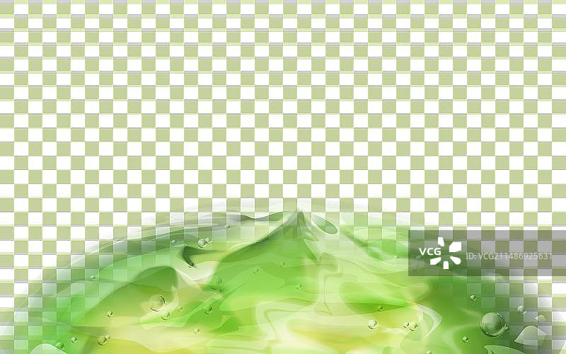 绿色凝胶元素图片素材