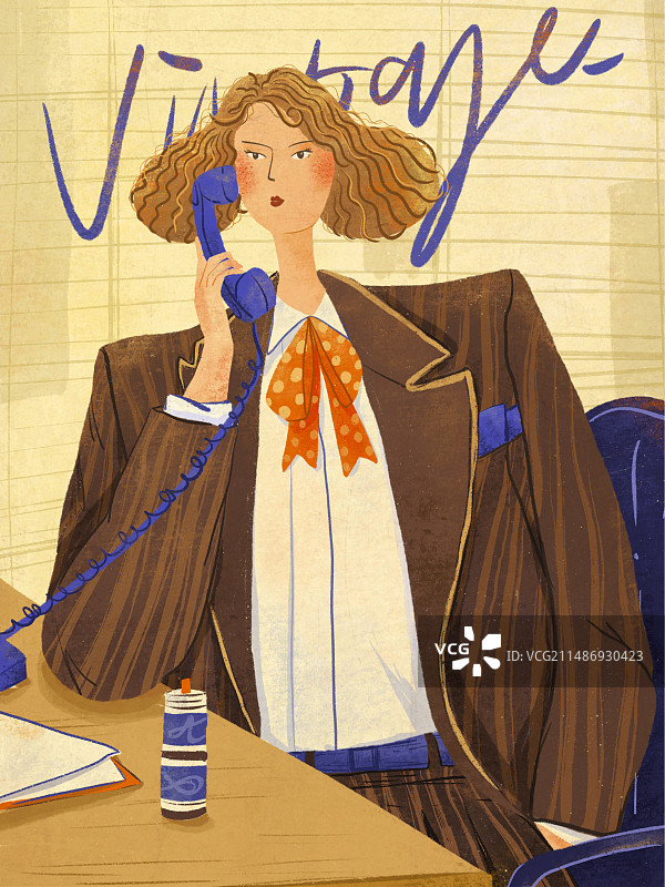 办公室女郎图片素材