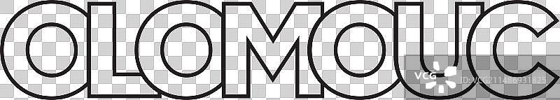 捷克奥洛穆茨市徽设计图片素材