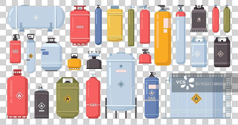 气体容器瓶罐图片素材