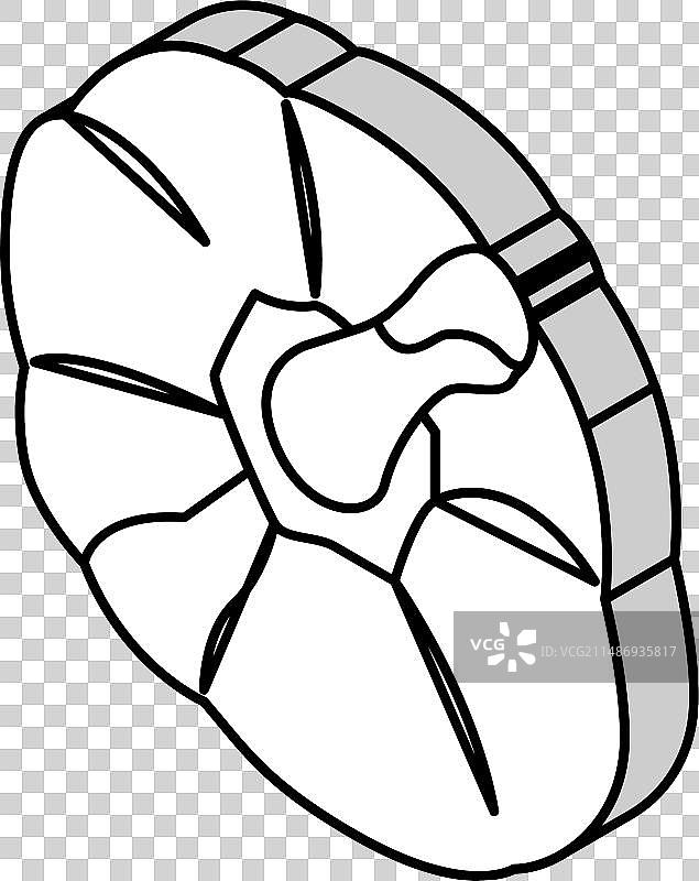 红辣椒配料2.5D图标图片素材