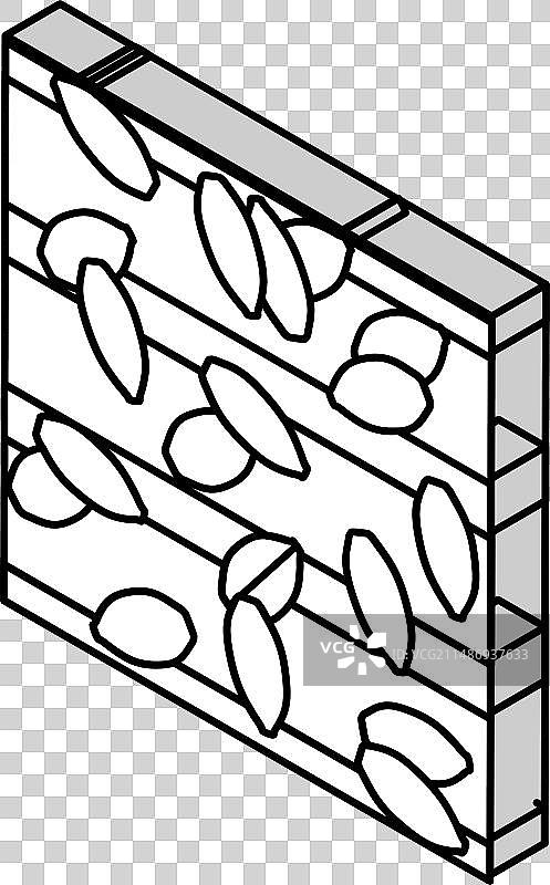 啤酒生产2.5D图标图片素材