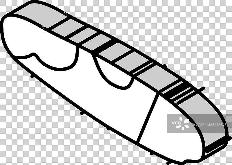 腐烂的黄瓜食物2.5D图标图片素材