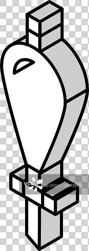 分液漏斗化学玻璃器皿实验室2.5D图片素材