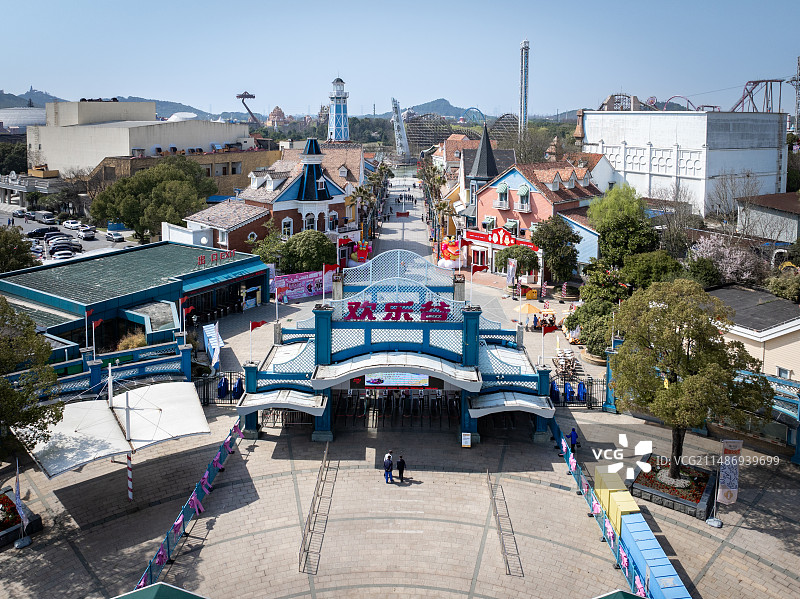 上海欢乐谷图片素材