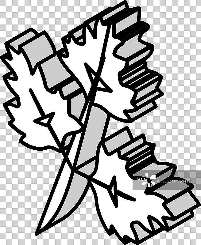 雪维菜沙拉食物2.5D图标图片素材