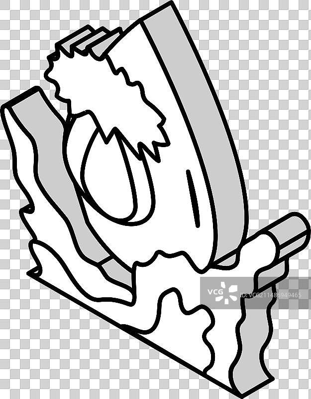 红花籽油液体黄色2.5D图标图片素材