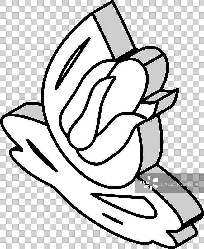 玉米油液体黄色2.5D图标图片素材