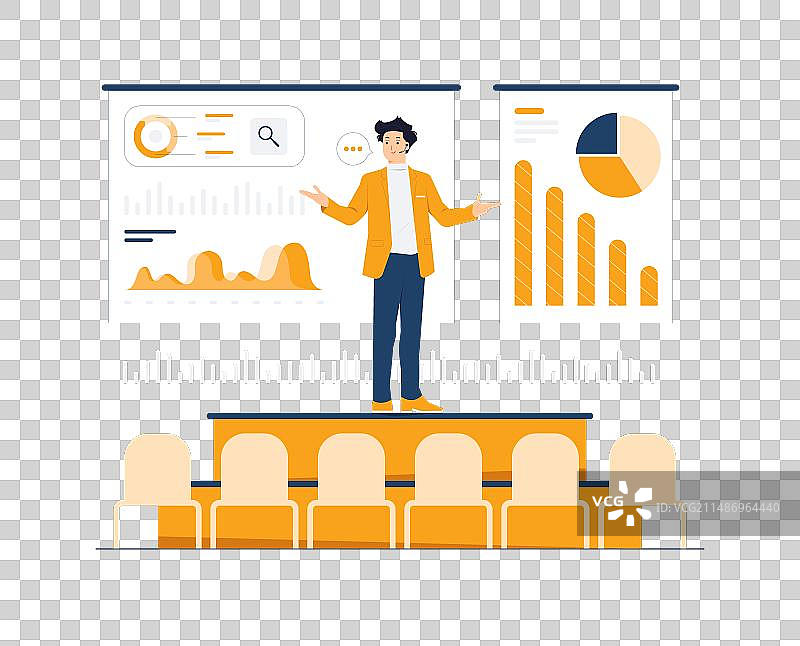 商务会议演示项目图片素材