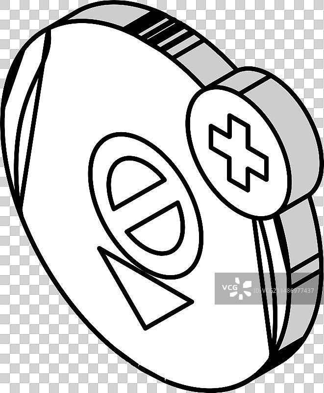 妇科医生不孕症治疗2.5D图标图片素材