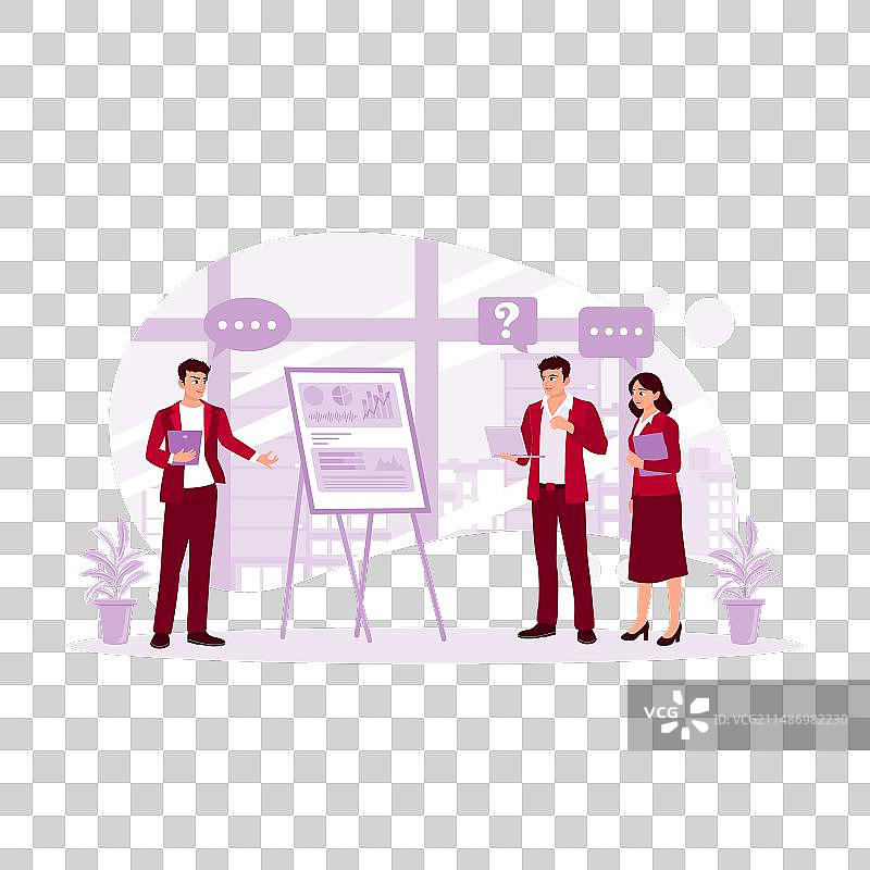 商人提供教育研讨会图片素材
