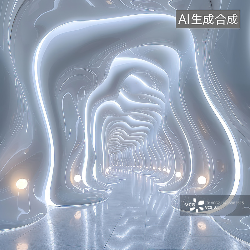 【AI数字艺术】抽象图案的全帧拍摄图片素材
