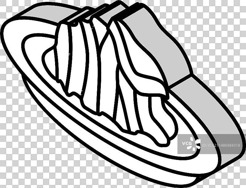 2.5D法式烩菜美食图标图片素材