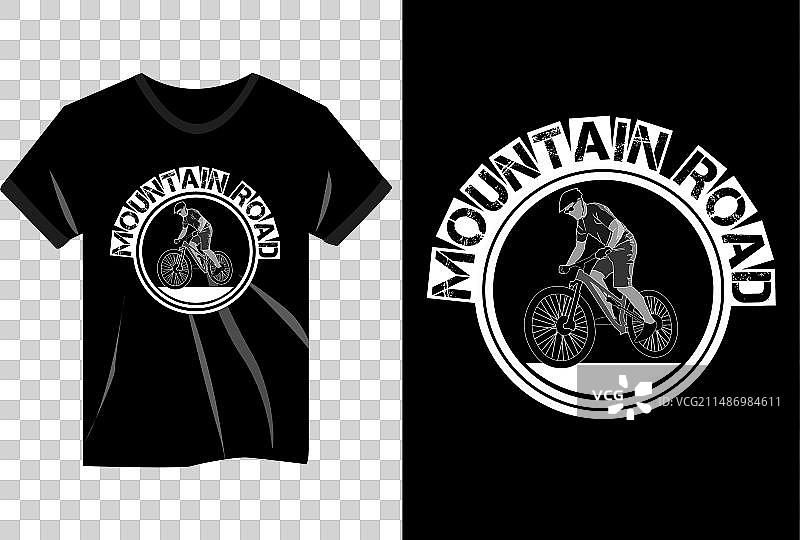 灰色复古山路设计图片素材